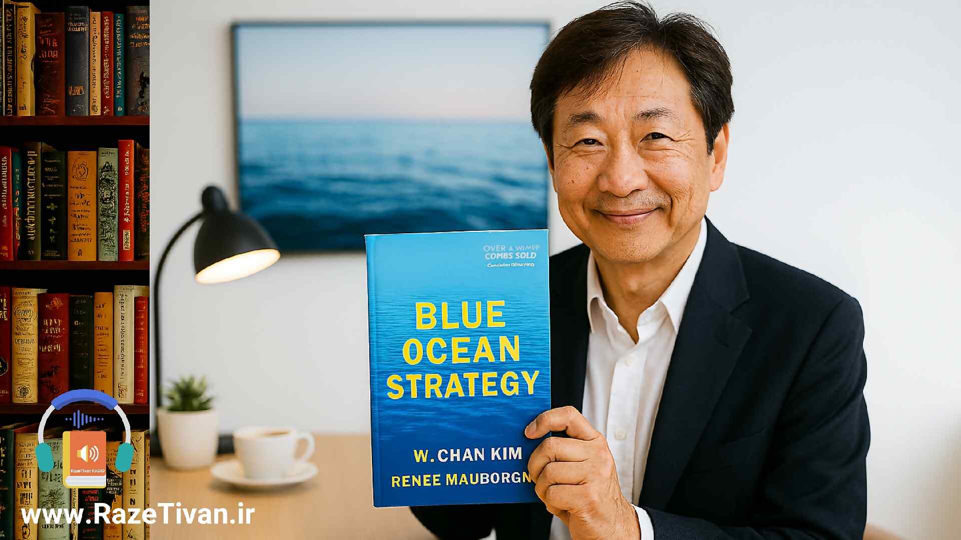 خلاصه کتاب استراتژی اقیانوس آبی نوشته دبلیو چان کیم پادکست رادیو راز تیوان