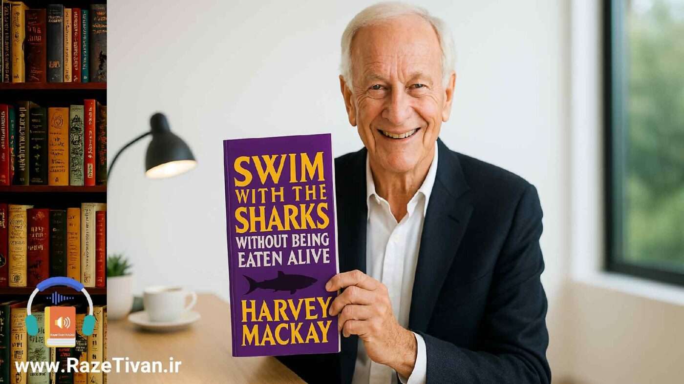 پادکست خلاصه کتاب شنا با کوسه ها هاروی مک کی رادیو راز تیوان