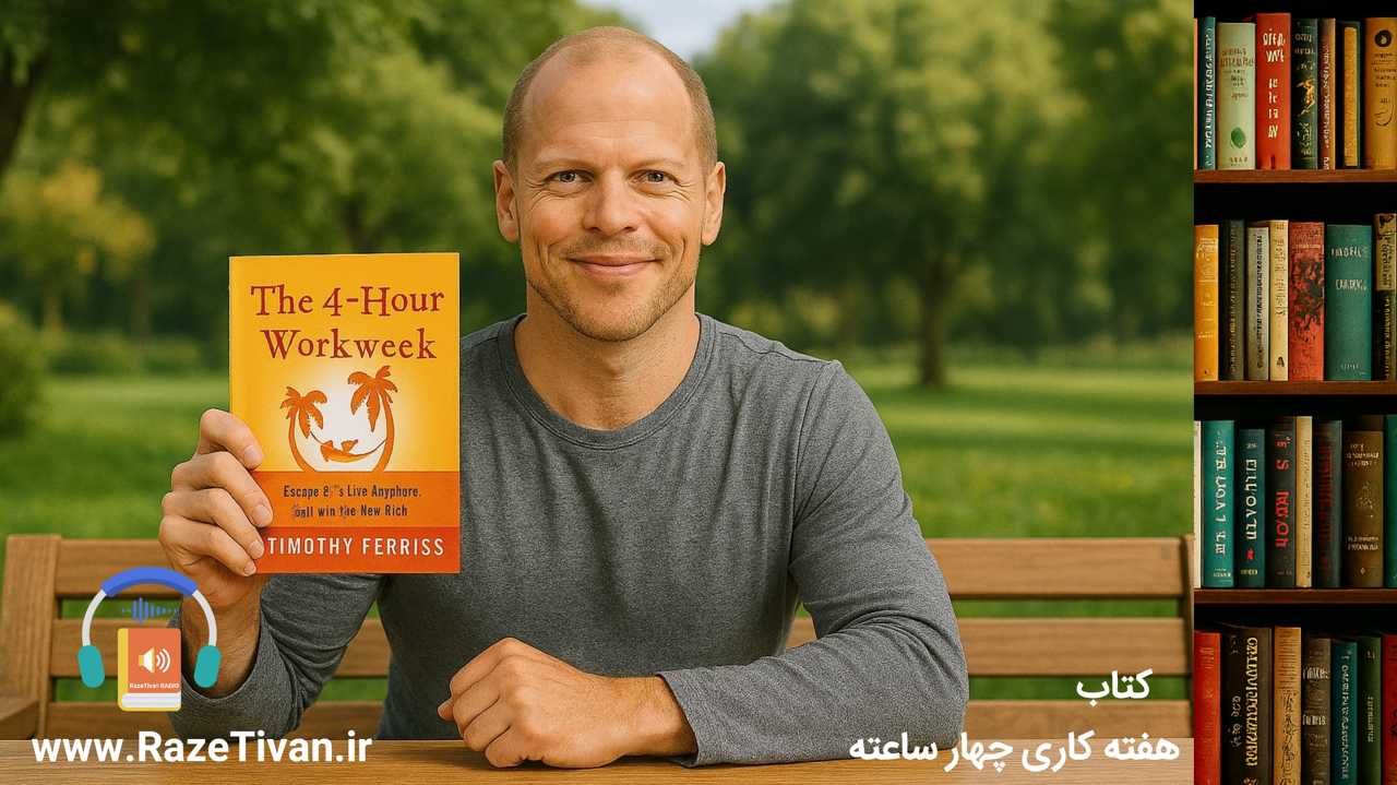 خلاصه کتاب هفته کاری چهارساعته تیموتی فریس پادکست کتاب رادیو راز تیوان علی عباسی